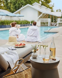 Steam, soak, repeat. The spa at Solage, Auberge Collection has the routine down. visitcalistoga.com/listing/solage-an-auberge-resort #ThisIsCalistoga #VisitCalistoga | Visit Calistoga