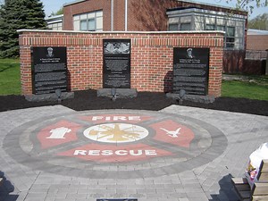Custom Fire Patch | Memorial Pavers| Maltese Cross Fire