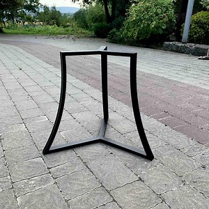 Sculptural Style Coffee Table Base for ROUND Table Top, Table Legs, Full Frame Metal Table Base for Coffee Table, Steel Table Frame - Etsy