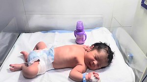 6.5K views · 79 reactions | Beautiful Baby in NICU _ Starting First Feeding Trial #baby #cutebaby #cute #positivebirth | Gautam Ashish | Facebook