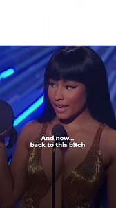 111K views · 414 reactions | Nicky Minaj won the award for Best Music Video and would take the opportunity to face Miley Cyrus for talking about her.” | Rosa + | Facebook