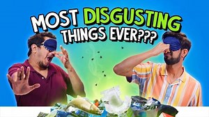 Setting off on a smelly adventure, our blindfolded anchors take on the challenge of sniffing nasty stuff. | Wordgasm by ScoopWhoop