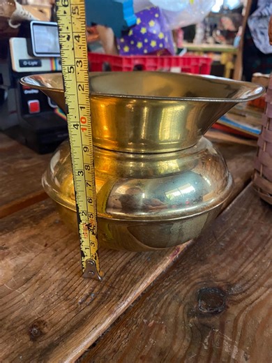Vintage Brass Spittoon, Made in England - Etsy