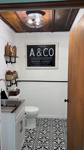 5.8K views · 139 reactions | DIY bathroom remodel. Pride in doing it yourself from start to finish #diy #bathroomdesign #homedecorlovers #industrial #farmhousestyle | Gingerchickrehab | Facebook