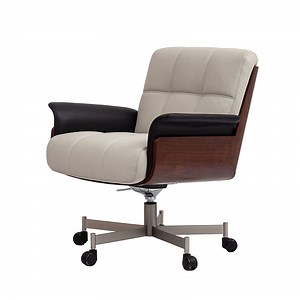 [Hot Item] Home Care Medical Furniture Portable Folding Leisure Swivel Chair Fabric Vintage Lazy Chair with Wheels