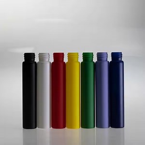 [Hot Item] Red Custom Borosilicate Glass Pre Roll Packaging Child Resistant Proof Tube Pre Roll Tube with Cr Lid
