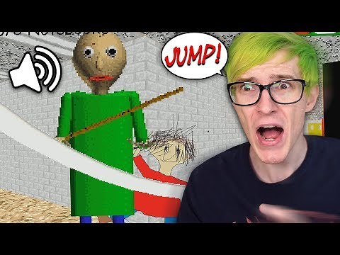 Playing Baldi's Basics Using ONLY Voice Commands