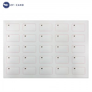 [Hot Item] Factory 13.56MHz MIFARE (R) Plus EV1 4K 7b Plus Smart Chip Inlay