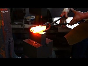 Absolutely Incredible! Hand-forged Chinese-style Kitchen Knife Part 1