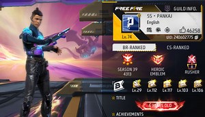 Shadow Shooter की Free Fire MAX ID, स्टैट्स और अन्य जानकारी