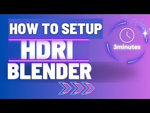 How To Get Perfect HDRI Lighting in Blender in 2025 #blenderlighting