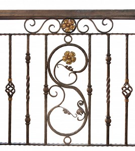 [Hot Item] Chinese Characteristics Modern Traditional Classic Waterproof and Antiseptic Garden Terrace Can Be Customized with Metal Railing