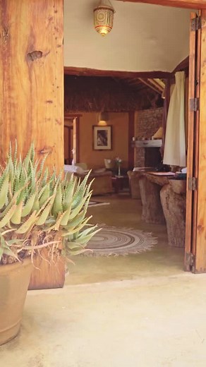 The two bedroom hillside cottage… • • #lewa #lewawildlifeconservancy #livefromlewawilderness #kenya #roomtour #safari | Lewa Wilderness