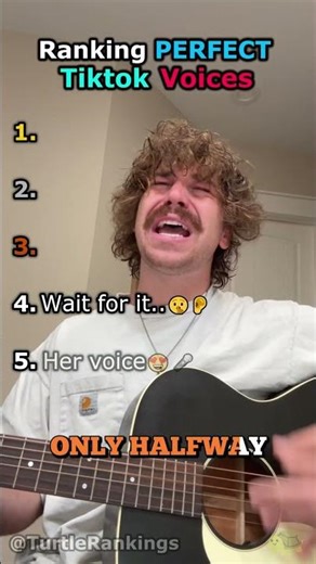 RANKING PERFECT TIKTOK VOICES 🏆🎤 #perfect #cover #music