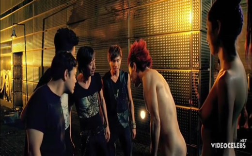 Chen ChihYing Butt, Breasts Scene in The 33d Invader