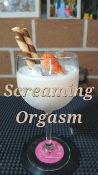 Screaming Orgasm "cremosa tentación" #shrots #screamingorgasm #cocteles #mesdelosenamorados