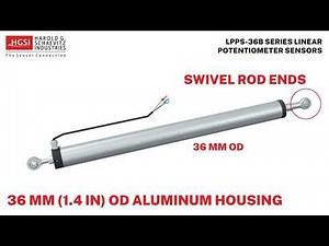 Linear Potentiometer Position Sensor LPPS-36B Series