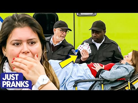 Pregnant Woman Gets Magic Trick Prank! | Pregnancy Moments | Just Pranks