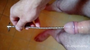 mega 30 centimeter probe in my urethra