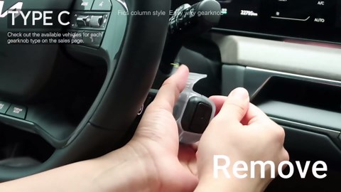 FICS Easy-Way Column Shifter Extension for EV3 & EV9 – Convenient Gear Shift Lever for Smooth Control