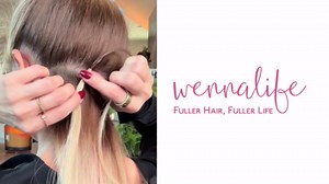 WENNALIFE Microlink Hair Extensions Human Hair, 50g 50s 22 Inch Light Blonde Highlighted Golden Blonde Remy Hair Microbead Micro Link Microloop Real Human extensions Invisible Fusion Installation