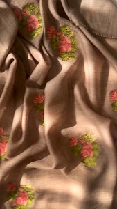 Our claim to fame; these soft, diamond-weave cashmere stoles with gorgeous aar embroidered motifs are true classics! ✨ Rs.14,000/- | Stole Size #cashmerebyizza #theshawlspecialists #moreshawlsplease | Cashmere By Izza