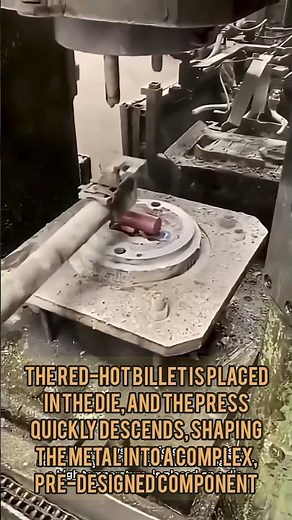 Forging a Custom Part with a Hot Press