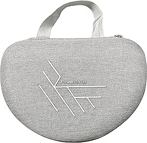 PowerLocus Hard Carry Case for Foldable Headphones - Compatible with PowerLocus Over-Ear Headphone P1/P2/P4/P6/P7/MoonFly/Marshall/House of Marley/Beats by Dre - Portable Travel Carrying Bag (Grey)