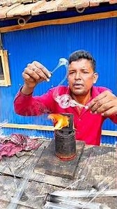 Amazing hand skills in making a showpiece from a broken tube light!😱😱#short #foryouシ