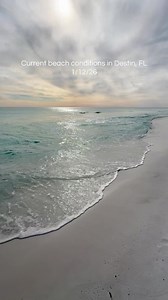 11K views · 226 reactions | Current beach conditions in Destin, FL  #destin #destinflorida #beach #florida #travel #BeachLife | Compass Resorts | Facebook
