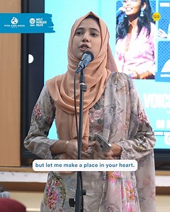 1.1M views · 30K reactions | Mujhe Udne Do YouTube Channel Event: Voice For Change - 5th Edition Presented by @vivaconaguainindia & @thesocialhouse In Association with @whh_india Writer & Performer : @yusrafatmaofficial Location : SBS College, Delhi University #voiceforchange #girlchild #education #female #betipadhao | The Social House | Facebook