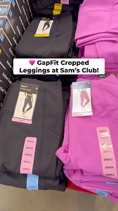 🩷 These new GapFit cropped leggings are so nice and remind me a lot of Lululemon! They feature a high waist and are moisture wicking. Plus, they have pockets! Just $14.98. #samsclub #athleisurewear #fitnessfashion | Sam’s Club Lovers