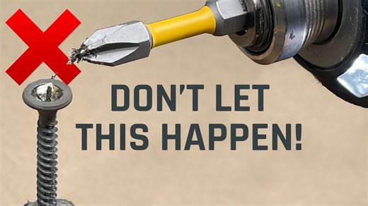 I never strip screws anymore! Here’s how