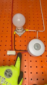 Como conectar un sensor de movimiento para techo #electricidad #electricistas #cableado #tutorial | AMGElectric