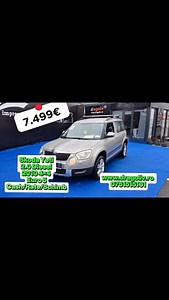 🌐 www.dragoliv.ro 🔝Peste 400 auto pe stoc 🚗 📞 0751515161 🚗 SKODA YETI 2.0 TDI-DIESEL AN FABRICATIE:2010 NORMA POLUARE:EURO 5 PRET :7499EURO-RATA LUNARA DE LA 1059LEI–//RATA ESTE CALCULATA LA O DOBANDA DE 7,9% PE O PERIOADA DE 60 DE LUNI! CUTIE DE VITEZE MANUALA 140CP 244.000 KM TRACTIUNE 4X4 INTERIOR DIN MATERIAL TEXTIL INCHIDERE CENTRALIZATA RADIO/CD/ PRIZA 12V COMPIUTER BORD ABS/ESP/ASR GEAMURI ELECTRICE OGLINZI ELECTRICE PROIECTOARE CEATA FATA/SPATE CLIMA COTIERA COMENZI PE VOLAN PILOT A