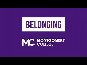 Belonging at Montgomery College