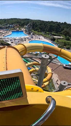 Escape Hole Water Slide | Istralandia Croatia | POV