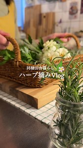 【お庭キッチン🪴】３食自炊を楽しむハーブ 初めてのハーブ料理は 未知の世界で食べ慣れないものが 多いかもしれないんだけどね 少しでも