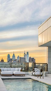 101 Walnut Street, 11 • $4,700,000 – For the most discerning : introducing the penthouse at 101 Walnut, a full floor, bi-level, bespoke residence taken to the studs and rebuilt by Hanson Fine, unmatched in privacy, in-home amenities, and breathtaking views. In the regarded Society Hill neighborhood of Philadelphia, 101 Walnut is a chic, contemporary boutique condominium building nestled between the Delaware River offering prime, serene water views, and historically significant buildings and site