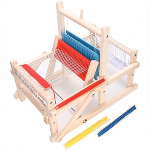 Mini Wooden Weaving Loom Kit – DIY Knitting & Weaving Tool, Craft Frame - Etsy Canada
