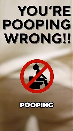 This Toilet Trick Makes Pooping Easier! #facts #healthylifestyle