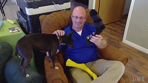 26 reactions · 4 comments | Hear how Ben Blecha's frustration with his own prosthetic leg and his desire to make it better would set him on a path where he would create in western Nebraska one of the few businesses in the world making braces for injured dogs. Watch this and other stories of innovation and creativity when a new episode of "What If..." premieres Thursday at 9pm CT on NET. #WhatIfNebraska Hero Braces #veterinarymedicine #dog #prosthetics | Nebraska Public Media | Facebook