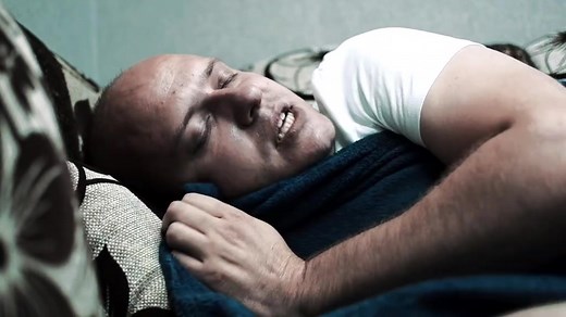 Close-Up of Gentle Touch on Floral Fabric