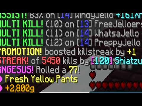 hypixel pit streaking stream