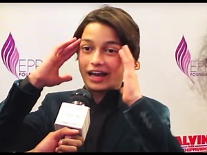 Actor Rio Mangini Interview at Alvin and the Chipmunks Event by Epps Foundation