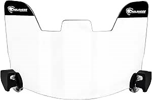 Aolamegs Clear Football Visors for Helmet - UV Block Football Glasses with Football Visor Clips,Scratch Resistant Youth Football Helmet Face Shield,Shock Visor for Adult Football Helmet Accessories