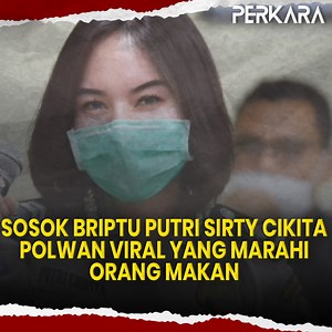 2.8M views · 27K reactions | Inilah sosok Polwan yang viral karena marahi orang makan saat ditanya polisi. Sosok Polwan itu bernama Putri Sirty Cikita Sabunge. | Perkara | Facebook
