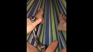 Kinky Daddy Snap Chat Sexting & Dirty Talk 以 NJOY Wand ATM 肛门手淫和抚摸玩具为特色