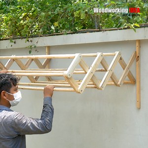 11K views · 234 reactions | DIY Wooden Clothes Rack May Blow Your Mind | Woodworking Ideas | Facebook