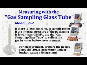 Measuring with the Gas Sampling Glass Tube_ Iijima Electronics Corporation